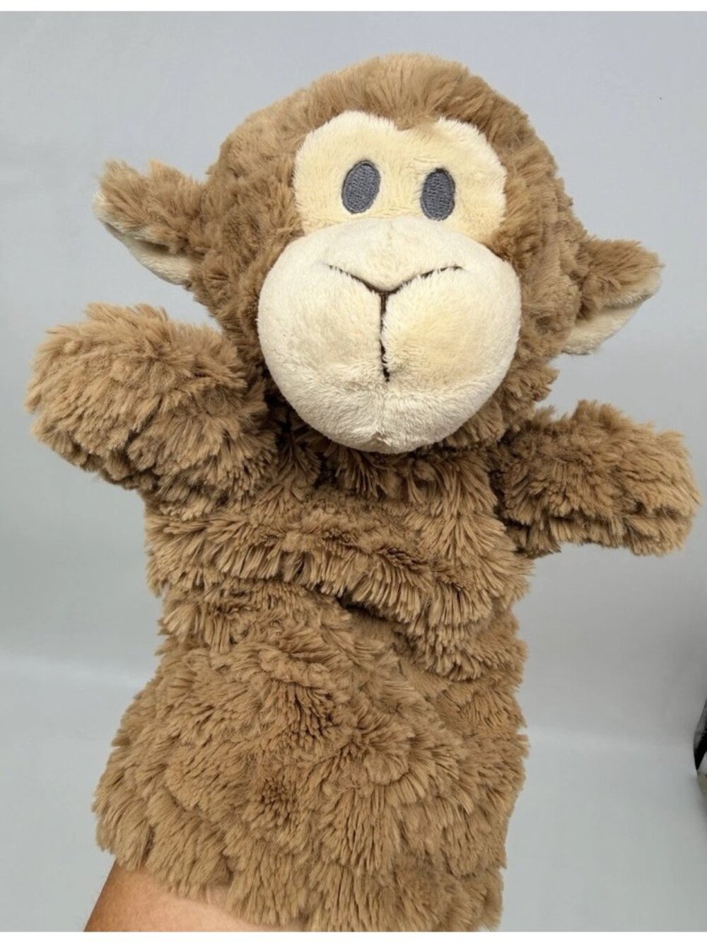Demdaco Maxwell the Monkey Hand Puppet Pretend And Play Brown 12" 2019